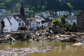 洪水在德国