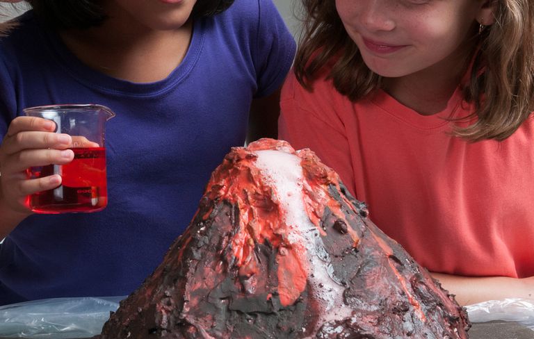 DIY火山科学实验