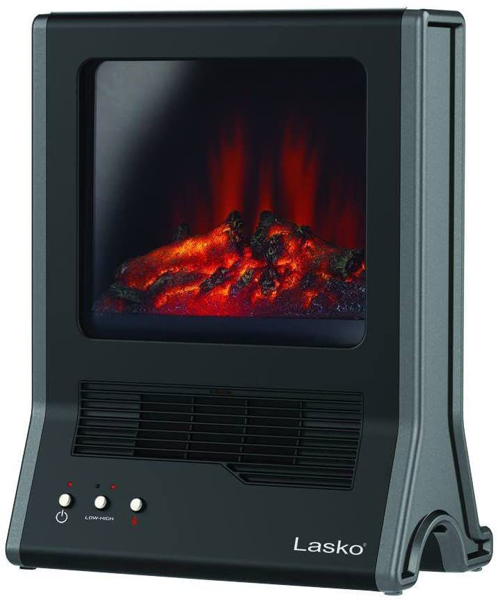 Lasko超1500瓦电陶瓷壁炉便携式空间加热器＂width=