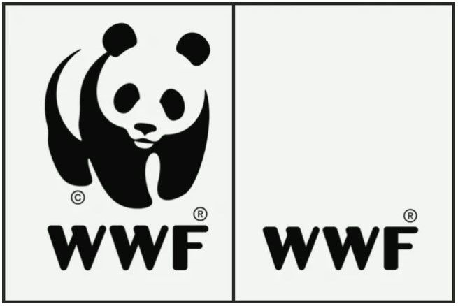 世界自然基金会的标志，有或没有熊猫＂width=