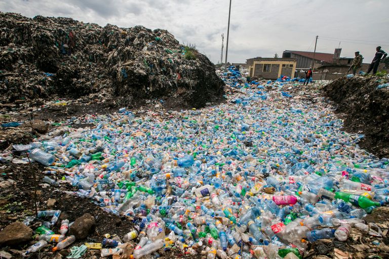 内罗毕的丹多拉垃圾场