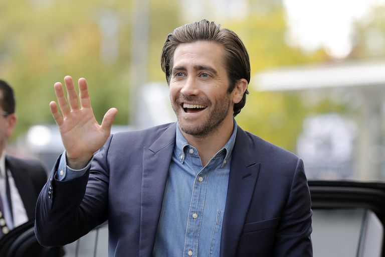 杰克·吉伦哈尔（Jake Gyllenhaal）于2017年10月3日在瑞士苏黎世举行的第13届苏黎世电影节上参加了“更强大”的新闻发布会。2017年苏黎世电影节将于9月28日至10月8日举行。“class=