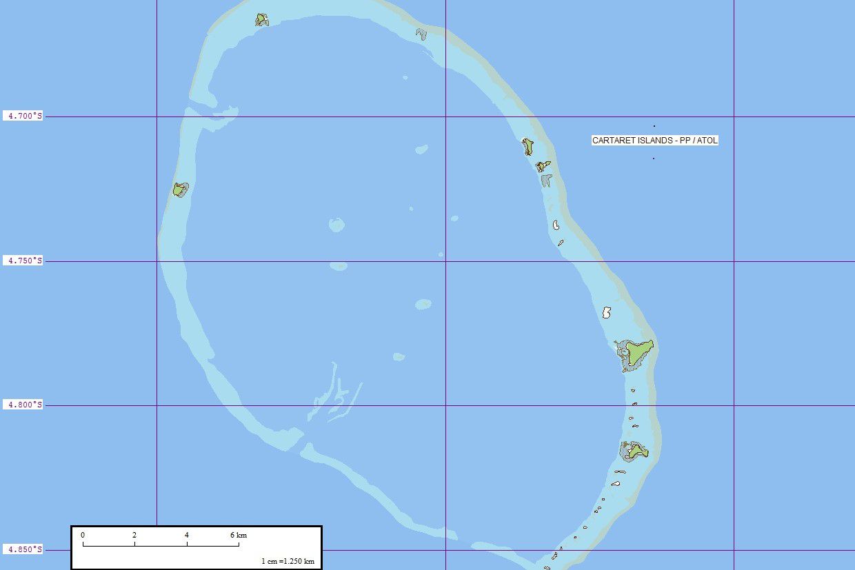 太平洋卡特雷特群岛的地图“width=