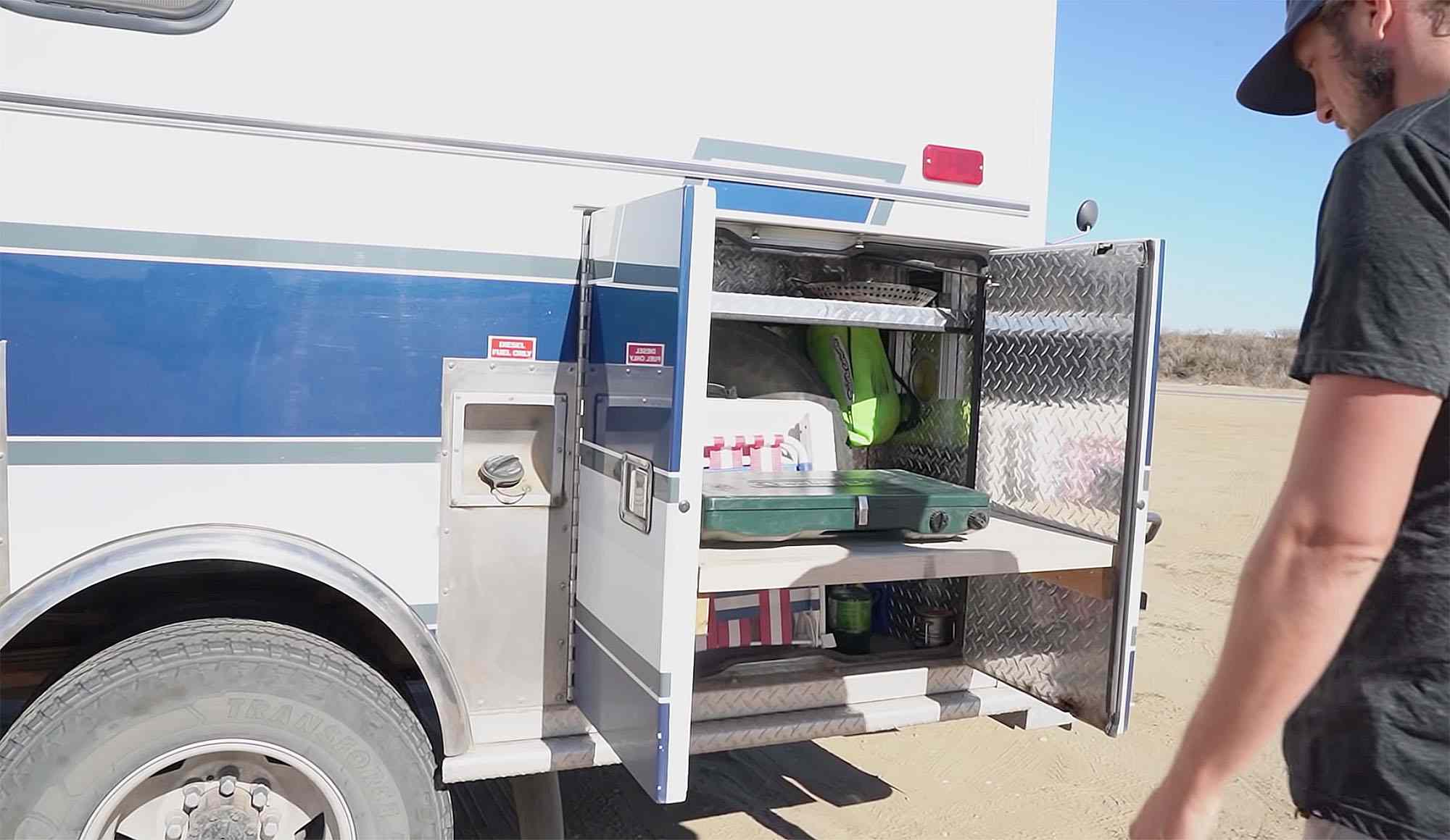 13k户外厨房Diy救护车改造