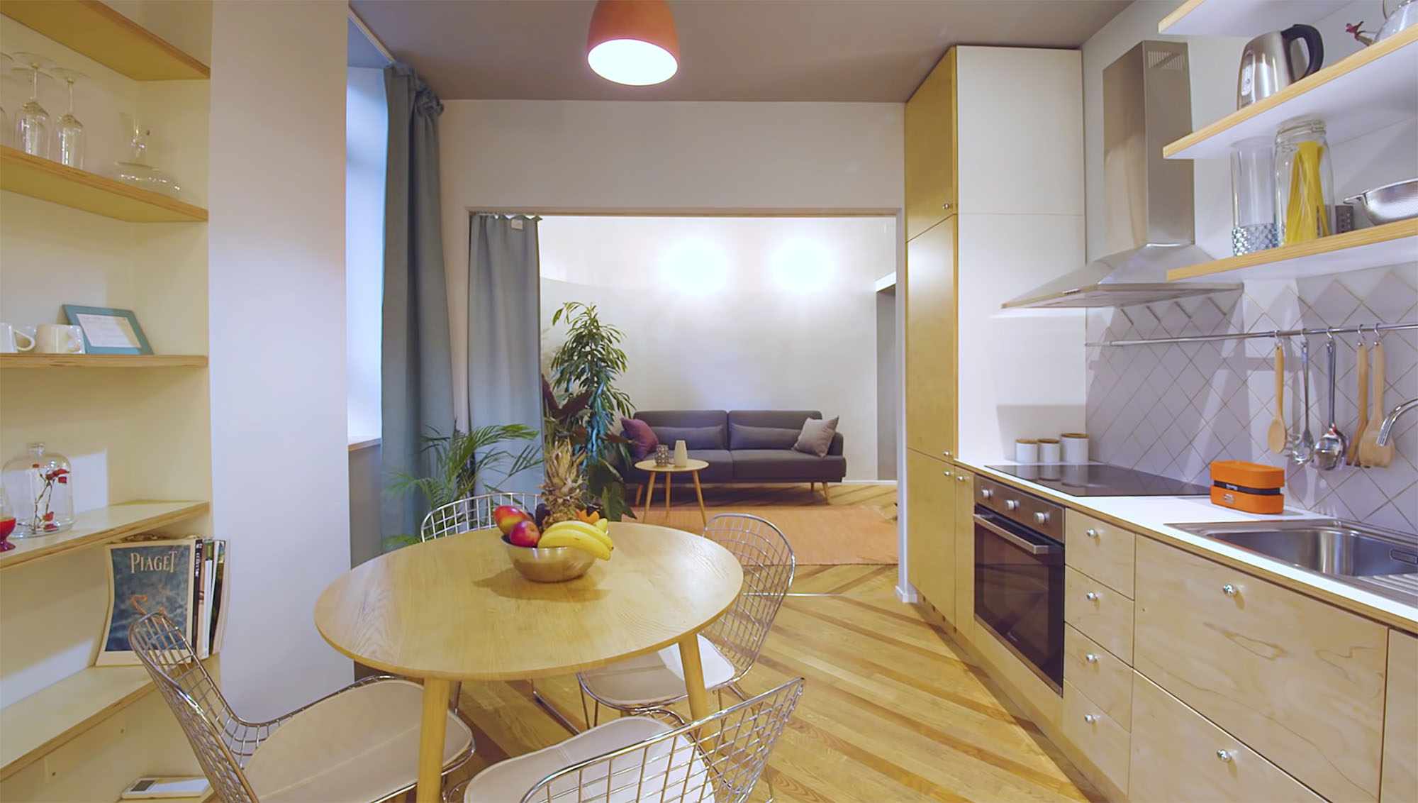 住宅在不断过渡小公寓改造ATOMAA厨房