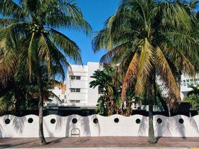 美国迈阿密南海滩的历史艺术装饰区
