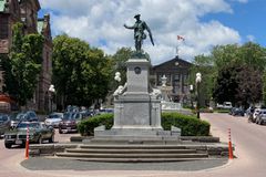 安大略省布罗克维尔的纪念碑和法院