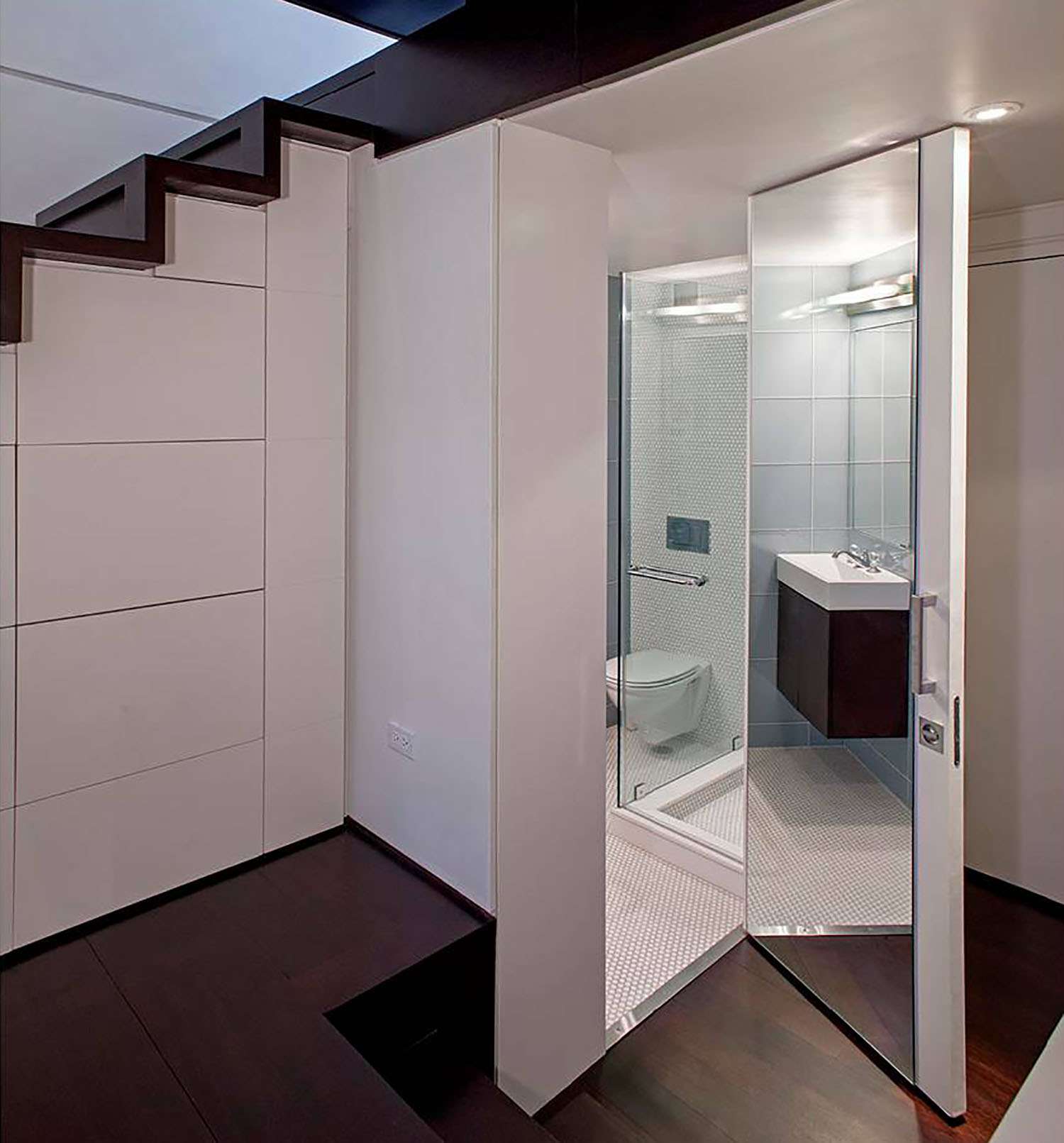 曼哈顿微型阁楼spect建筑师浴室