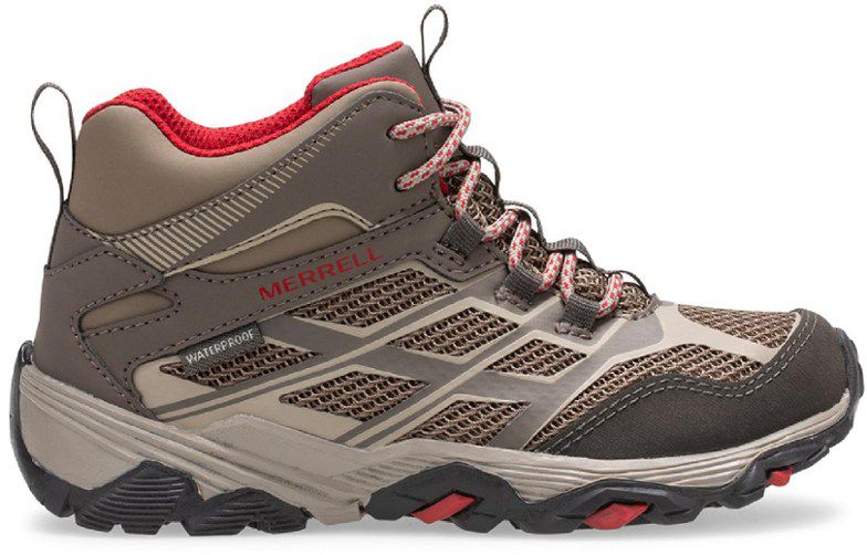 Merrell Moab FST中防水登山靴-儿童