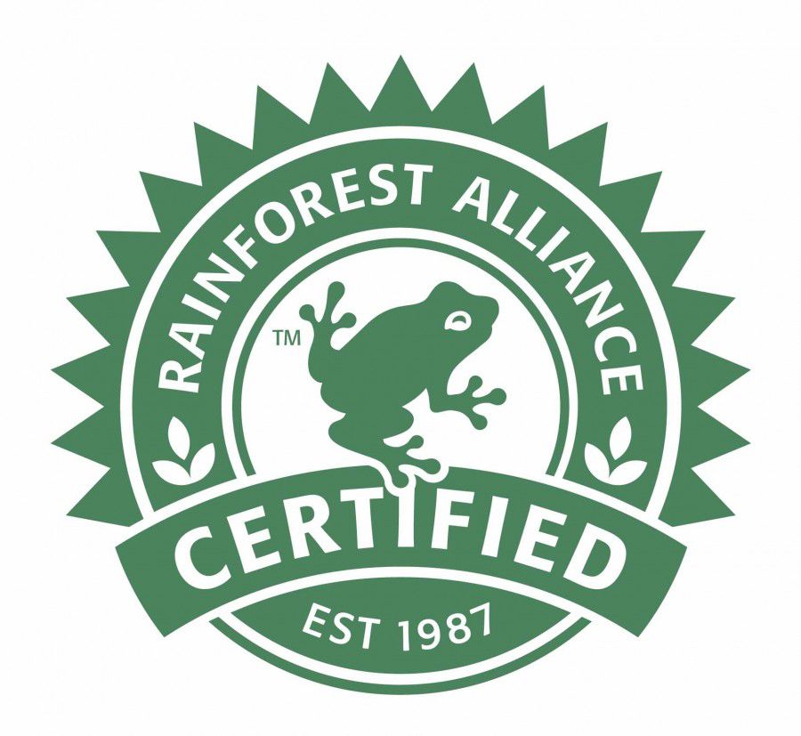 绿色产品认证 - 经认证/验证的雨林联盟