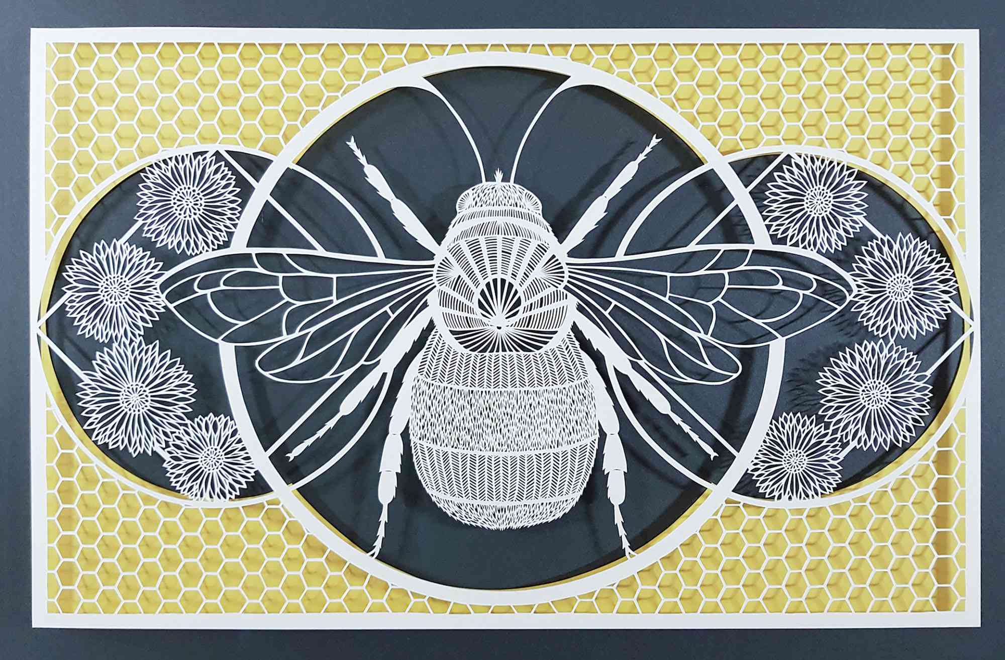 Pippa Dyrlaga以自然为灵感的剪纸艺术