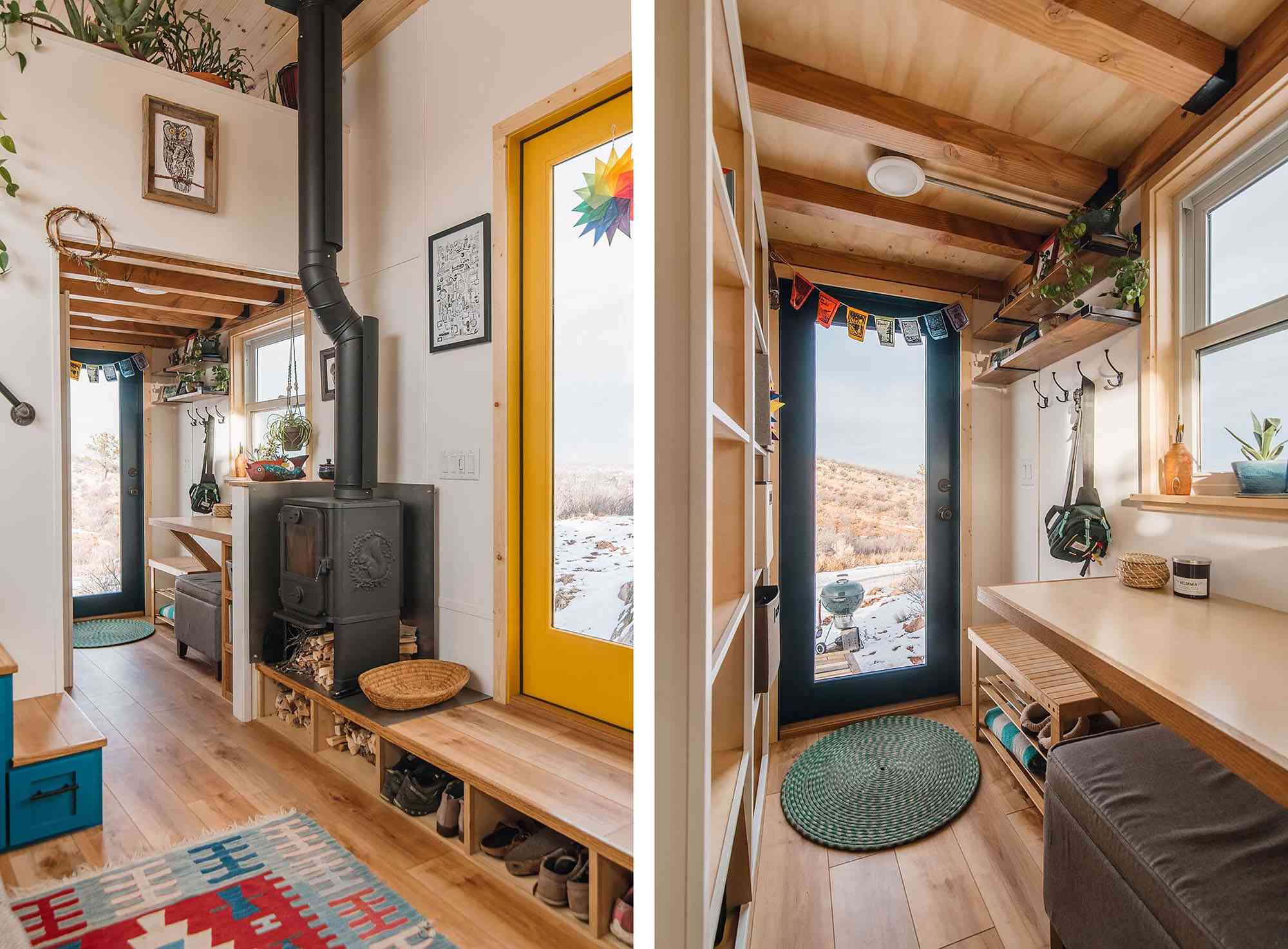 tiny Homes mudroom