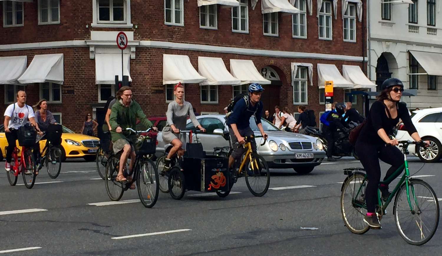 哥本哈根的自行车“width=