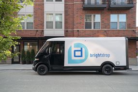 密歇根州供应商正在建造的Brightdrop EV600。