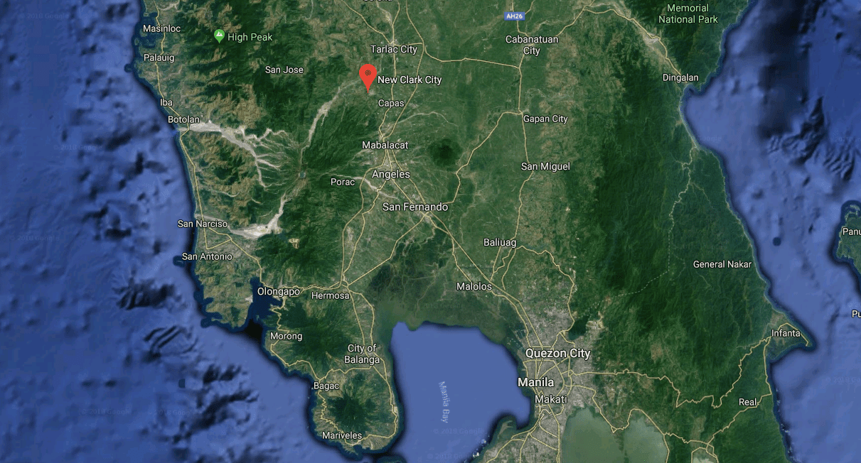谷歌新克拉克城区地图截图