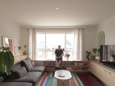 DIY公寓装修墨尔本客厅