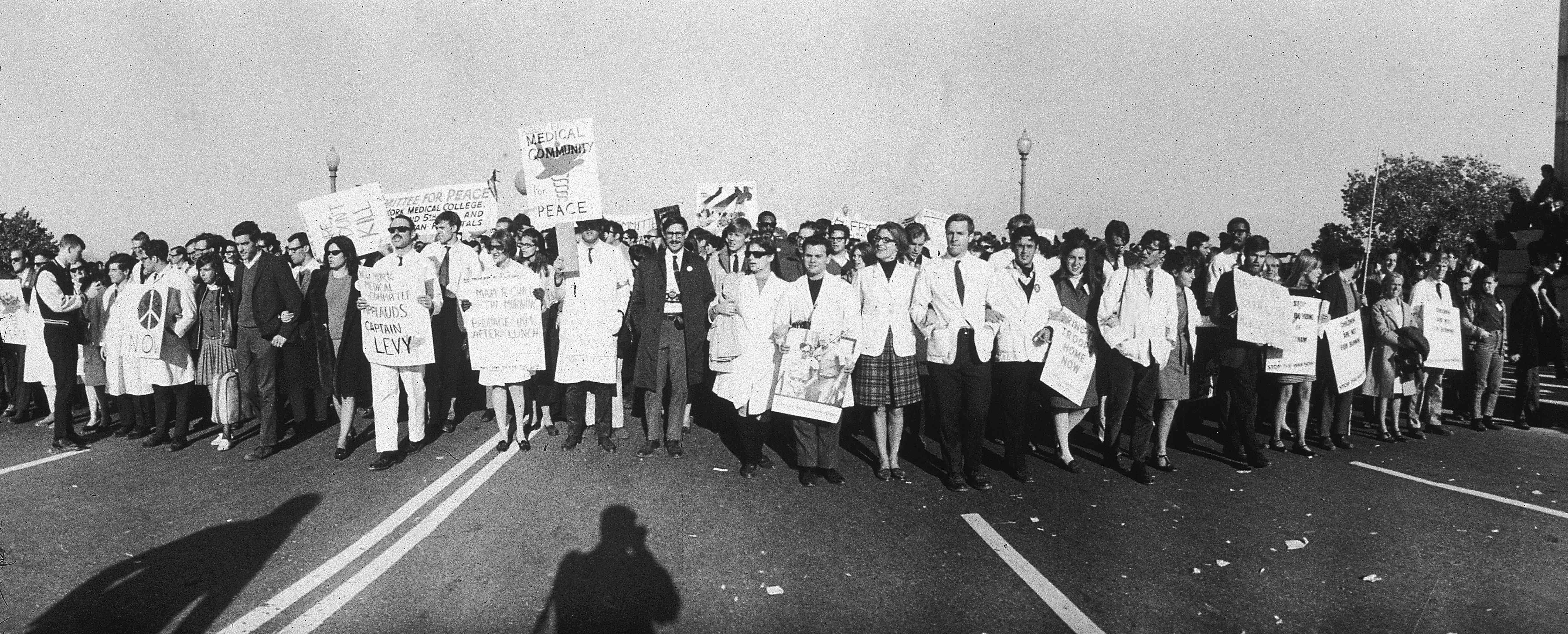 华盛顿的抗议者，1967年