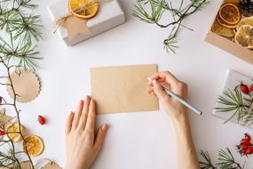 Addressing an envelope