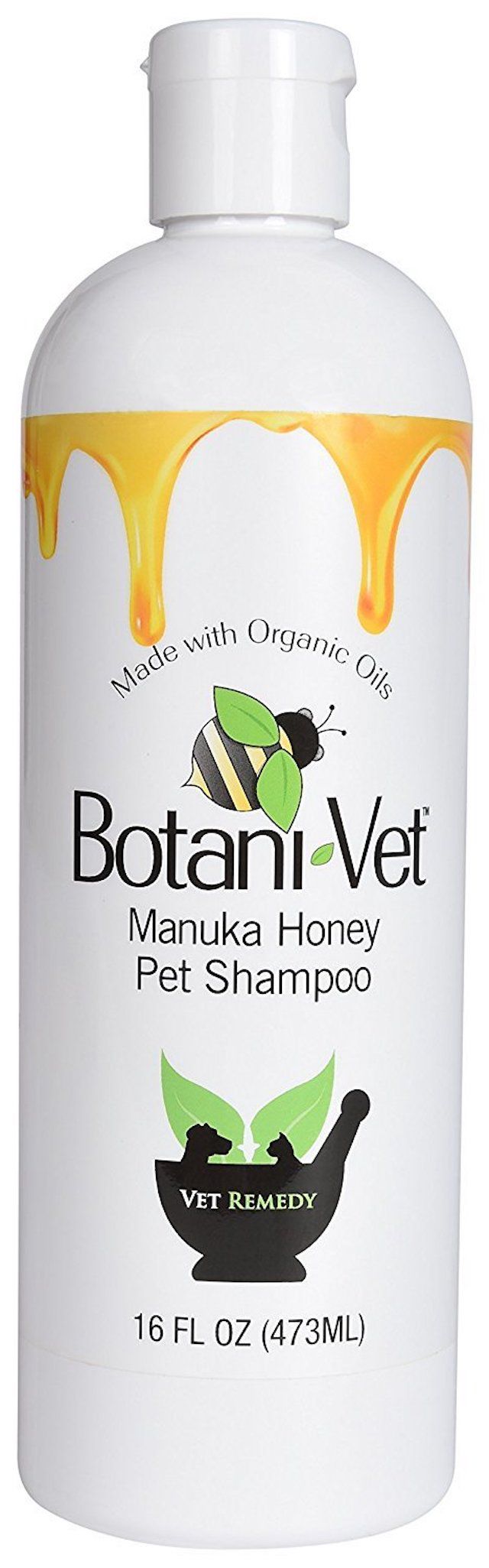 BotaniVet Manuka蜂蜜宠物洗发水