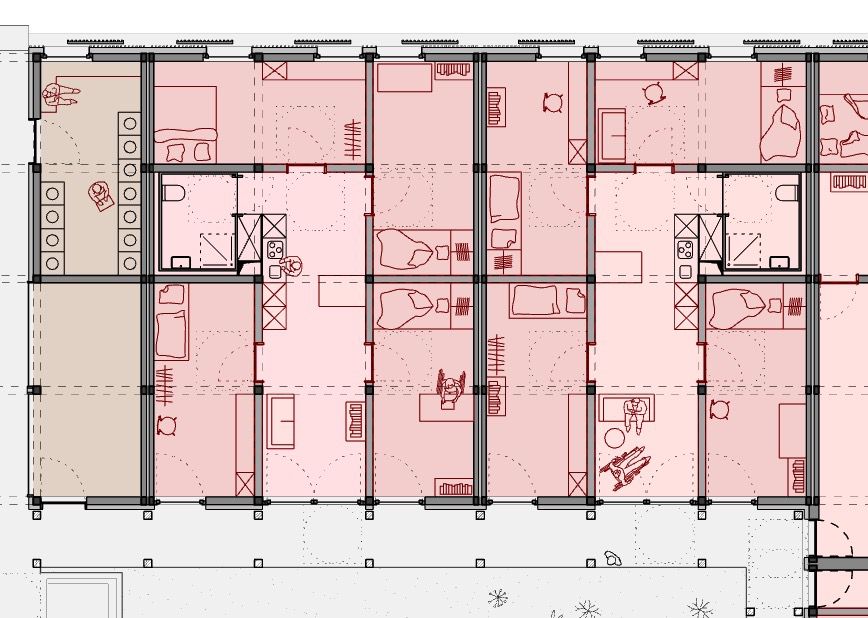 学生住宅在海德堡