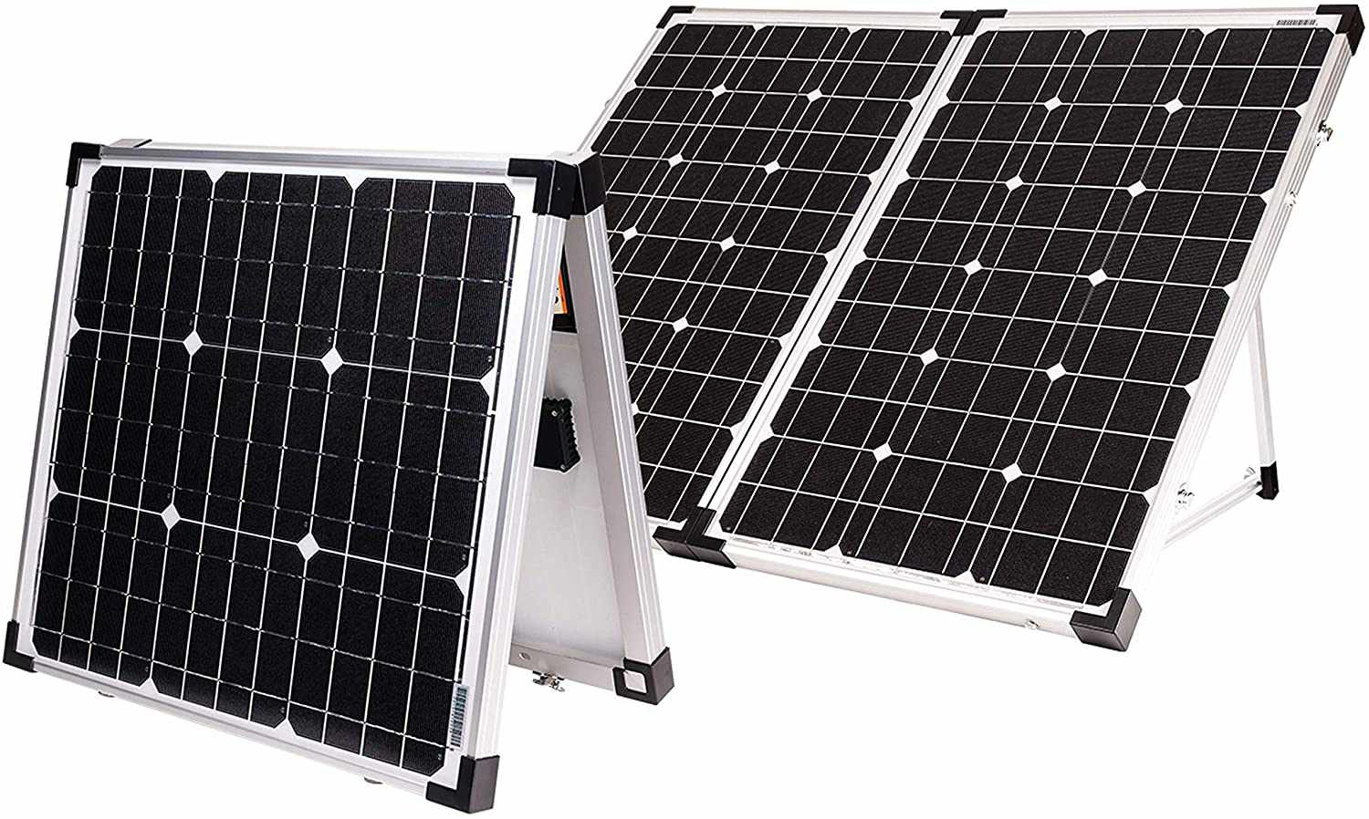 去了力量!GP-PSK-130 130瓦便携式折叠太阳能套件，10安培太阳能控制器