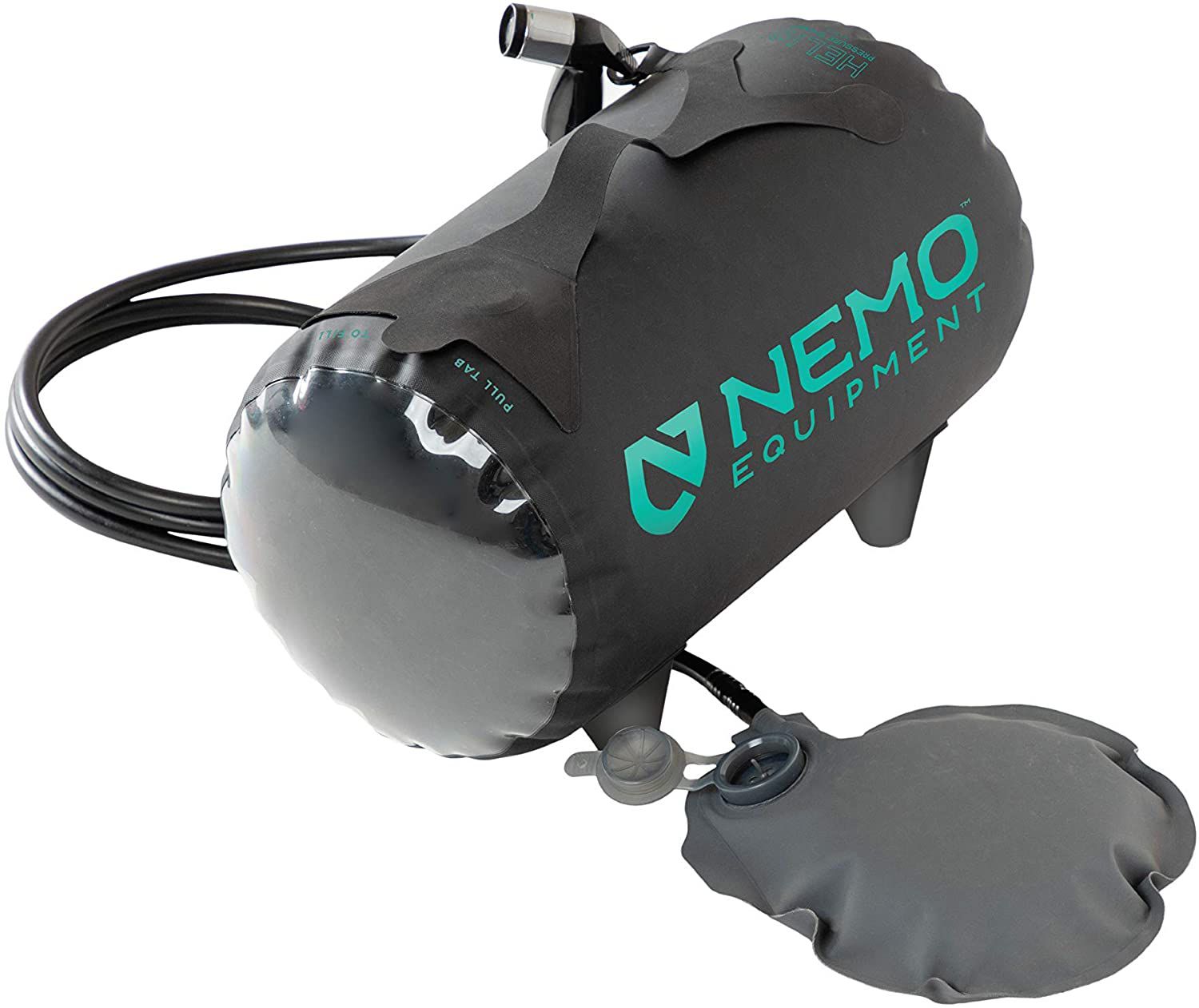 Nemo设备赫利奥便携式压力营地淋浴