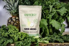 Outcast Foods超级绿色粉末