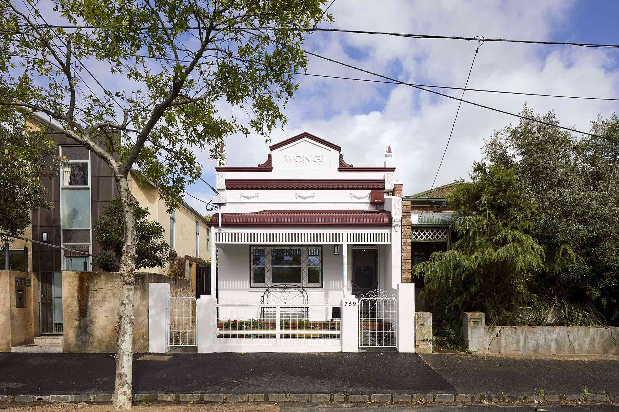 Wongi House By Ben Callery Architects立面带有Wongi名称