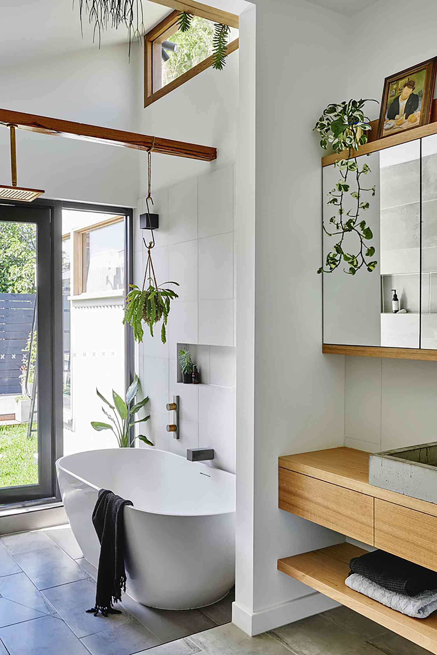 Gladstone Worker's Cottage Renovation by Altereco Design + Melbourne Vernacular bathroom