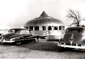 Buckminster Fuller的Dymaxion House“width=