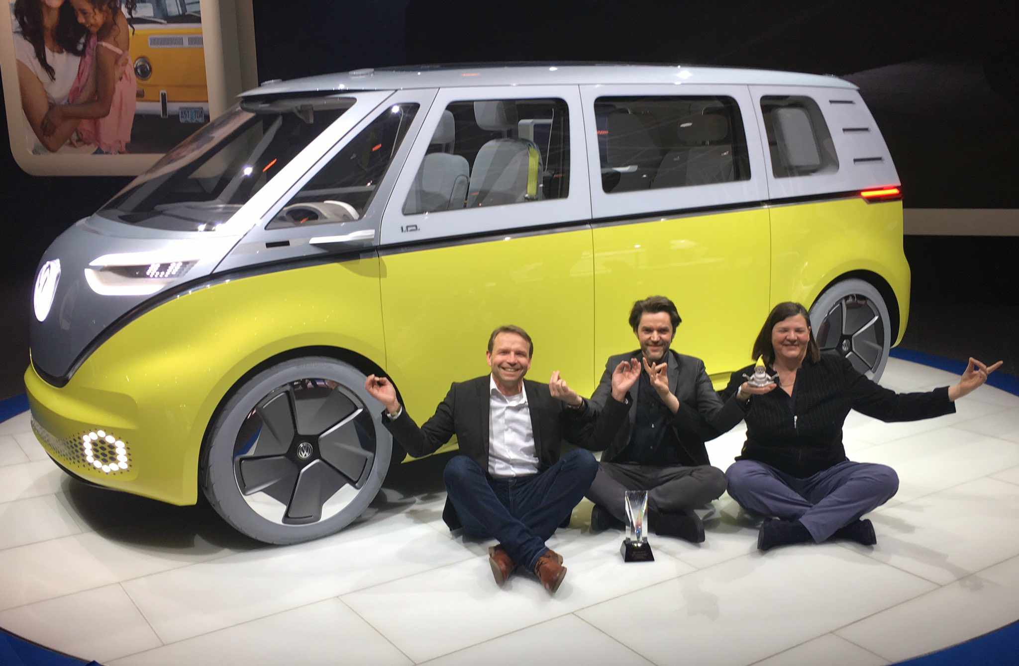 VW I.D. Buzz autonomous electric microbus concept