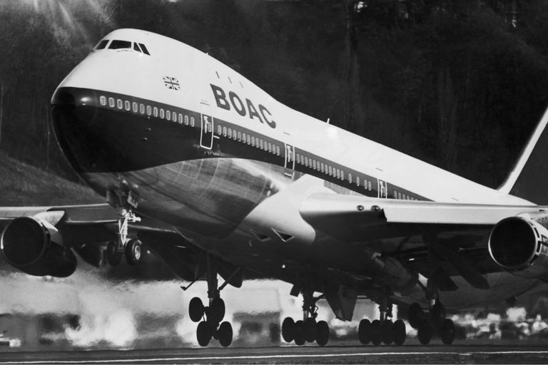 BOAC 747在1970年起飞