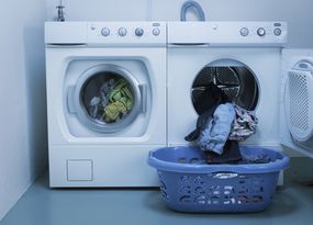 洗衣机和干衣机设置