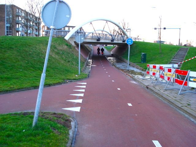 自行车桥格朗明根荷兰