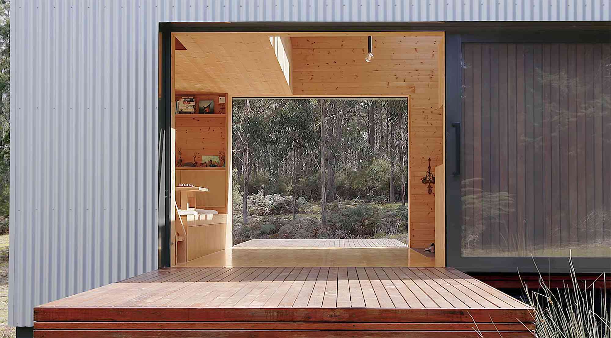 Bruny Island Hideaway / Maguire + Devin滑动门