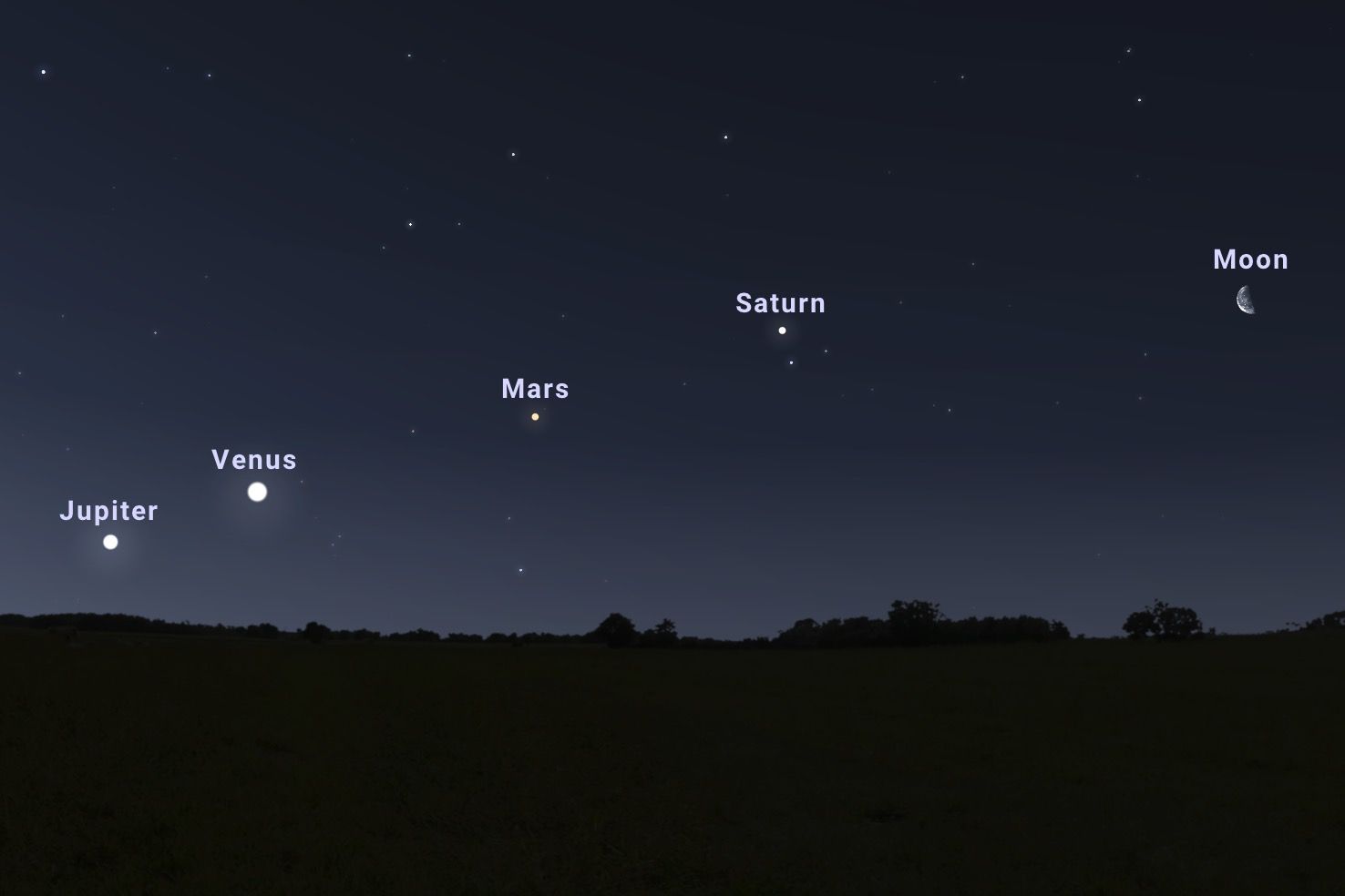 在4月23日星球游行视图