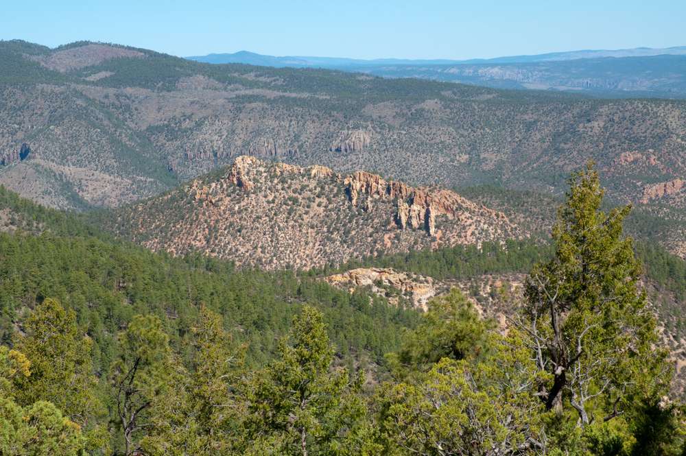 吉拉国家森林（Gila National Forest），包括新墨西哥州的阿尔多·利奥波德（Aldo Leopold）荒野。