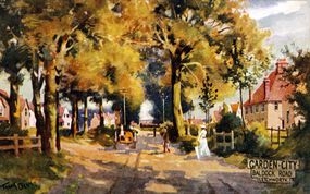 莱奇沃斯花园城市——位于莱奇沃斯巴尔多克路的城镇发展，由英国城市规划师埃比尼泽·霍华德于1903年创建。