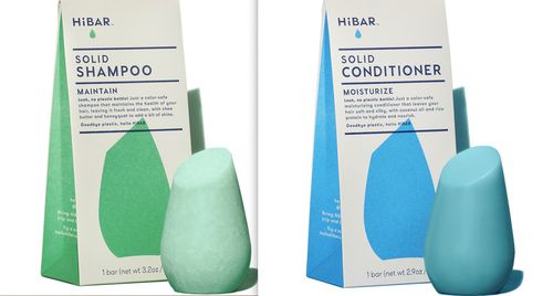 HiBAR洗发水和护发素