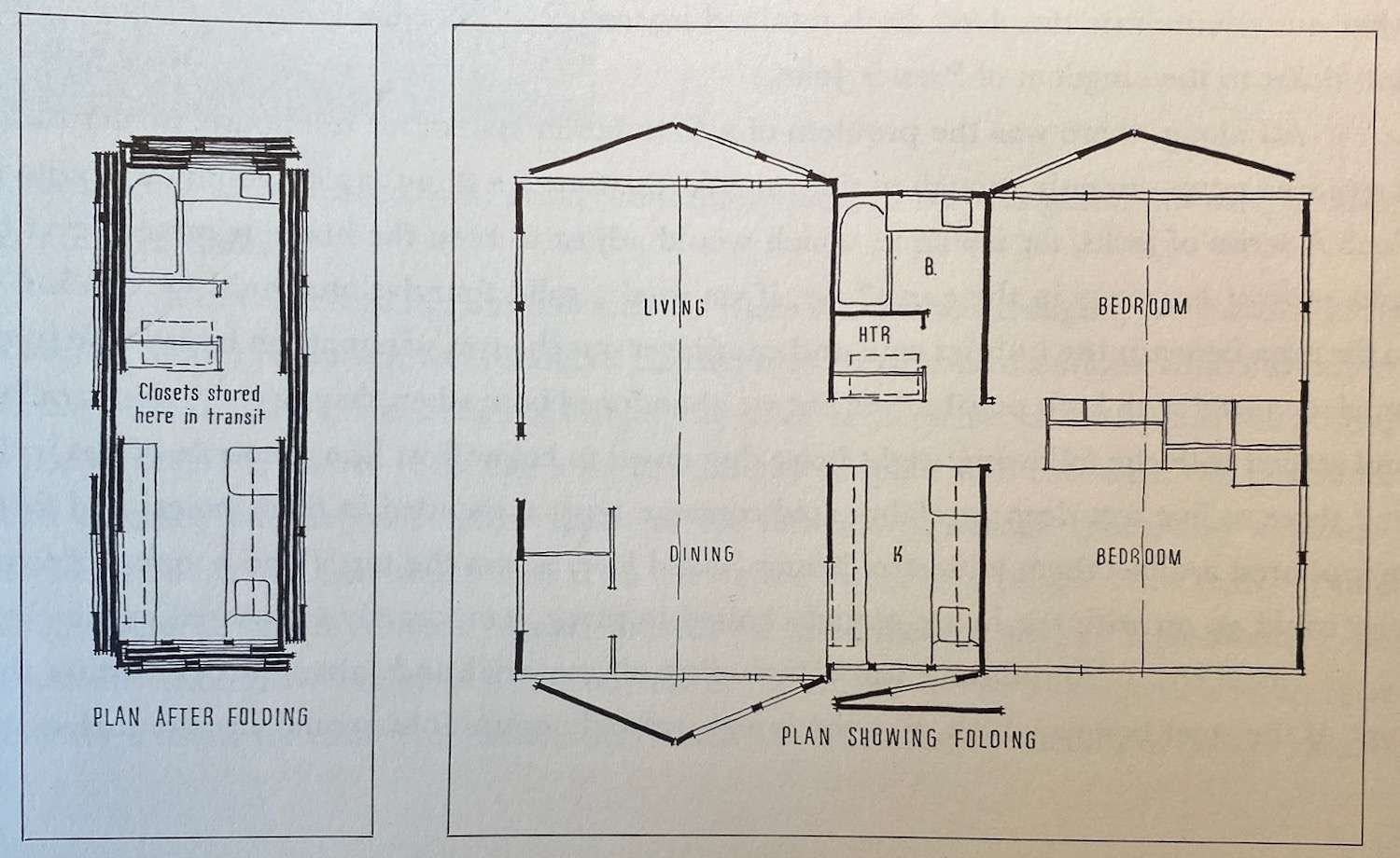 折叠屋，1947年