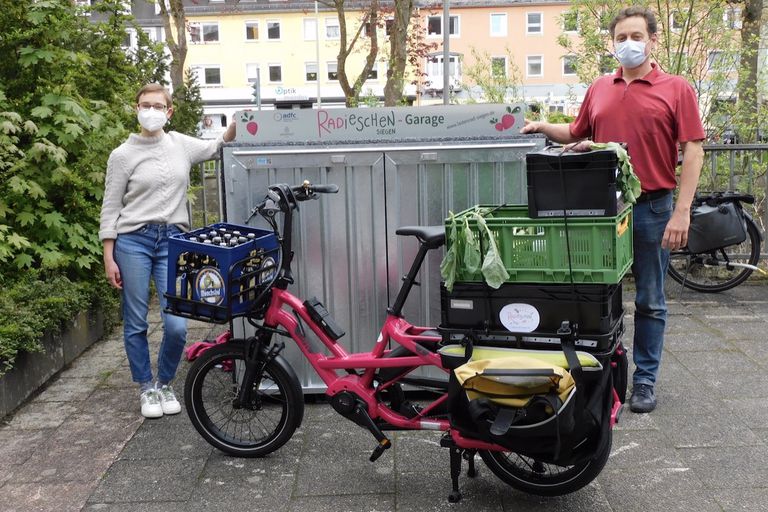 e-bike rides from zero waste store