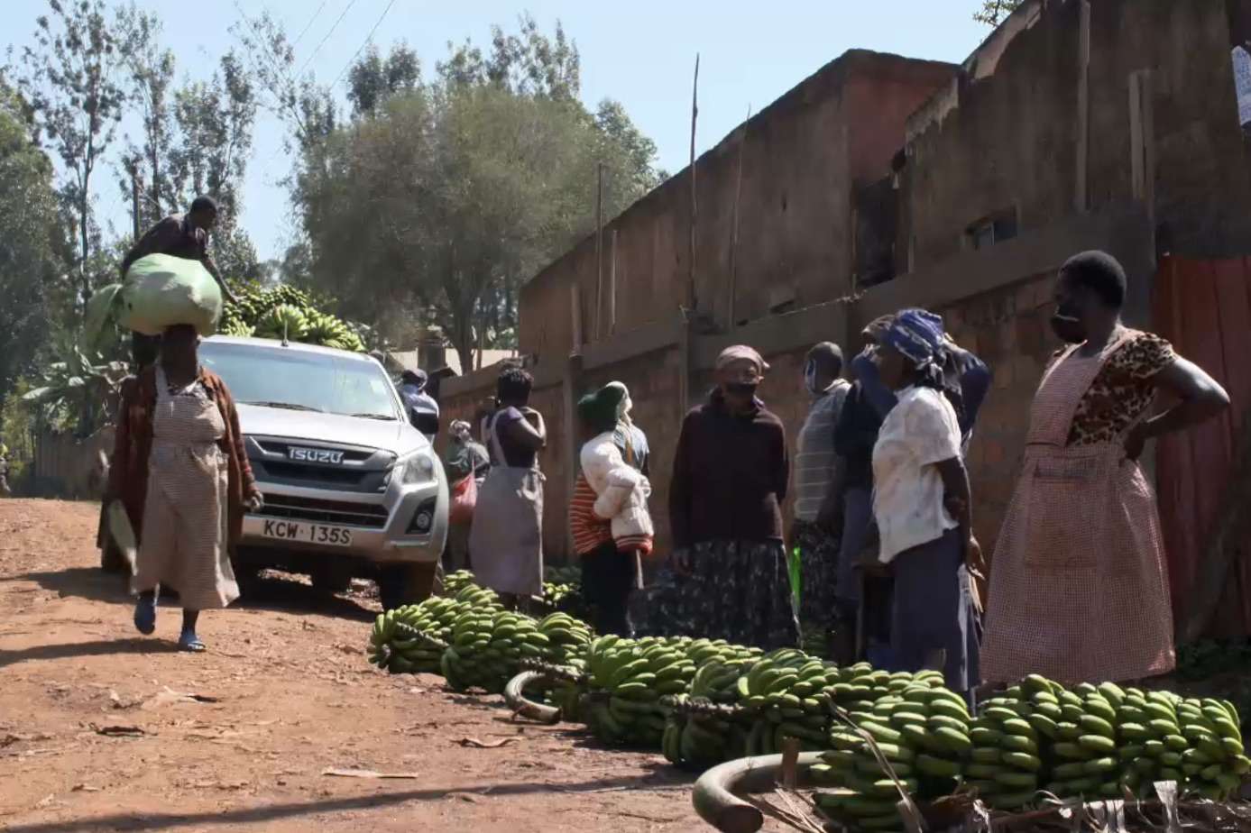 肯尼亚香蕉市场“width=