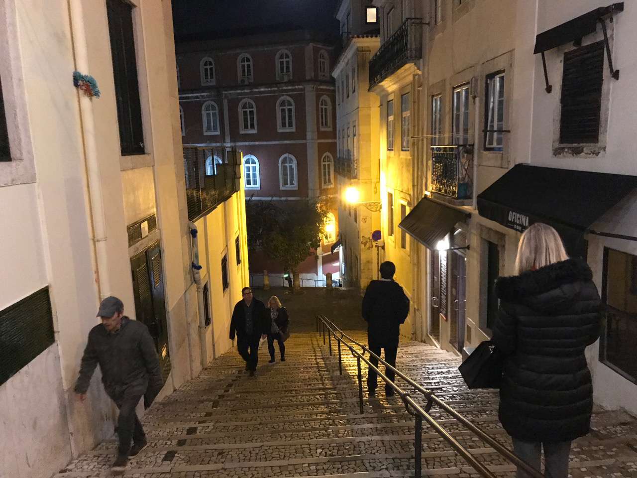 steps in Lisbon