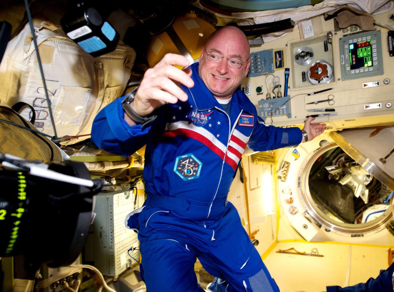 斯科特·凯利在国际空间站