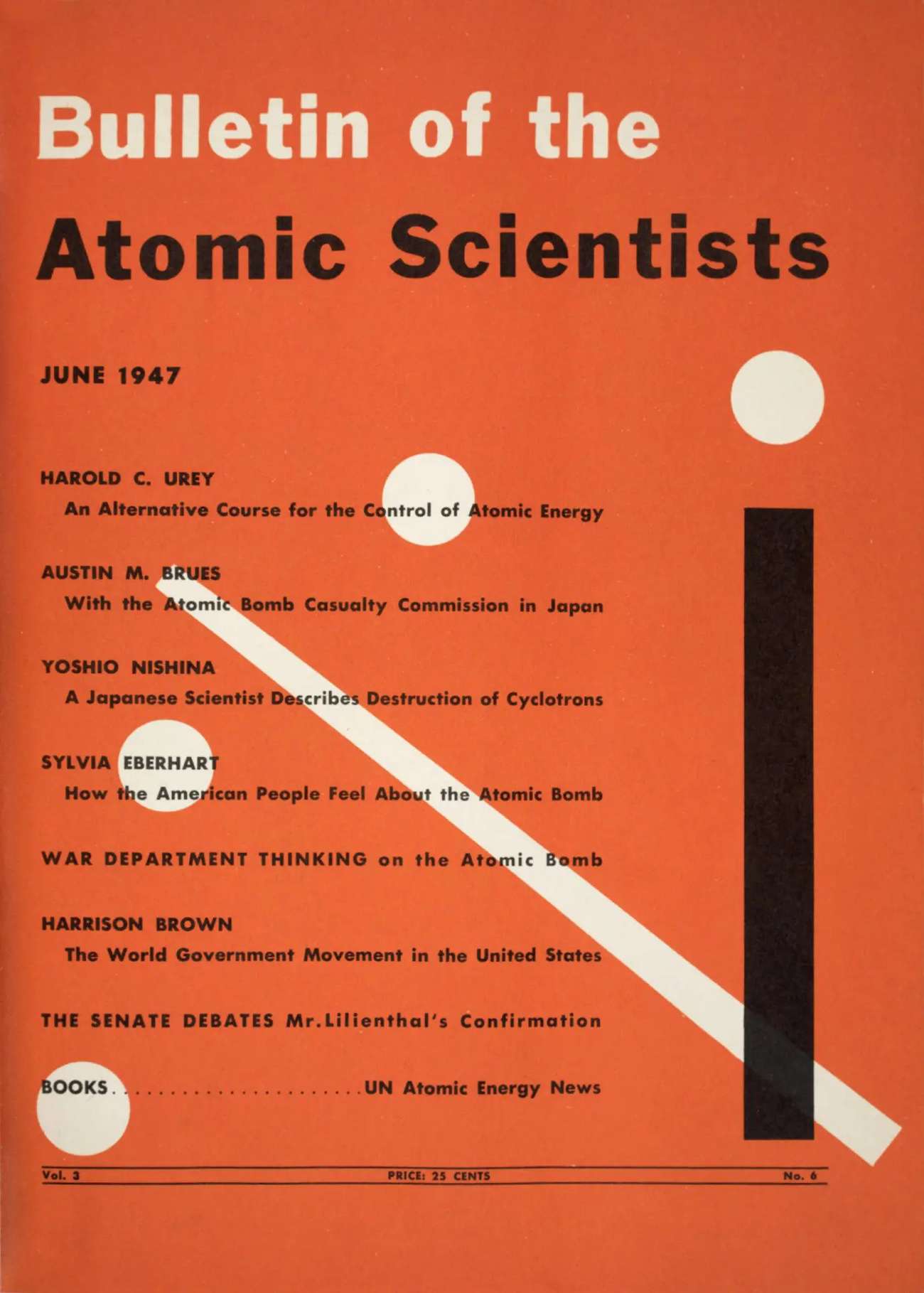 原子科学家公报的封面