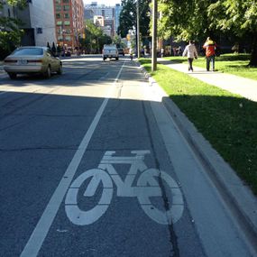 多伦多的自行车道
