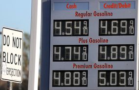 加州的汽油价格
