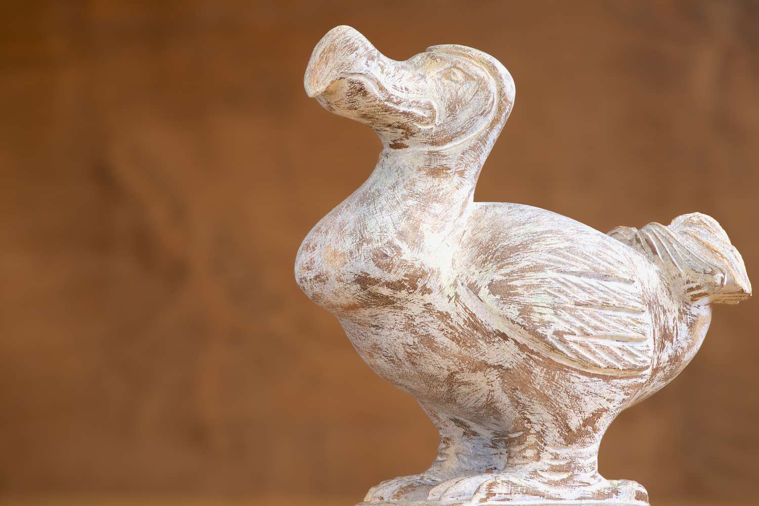 木制渡渡鸟，毛里求斯岛的典型纪念品。