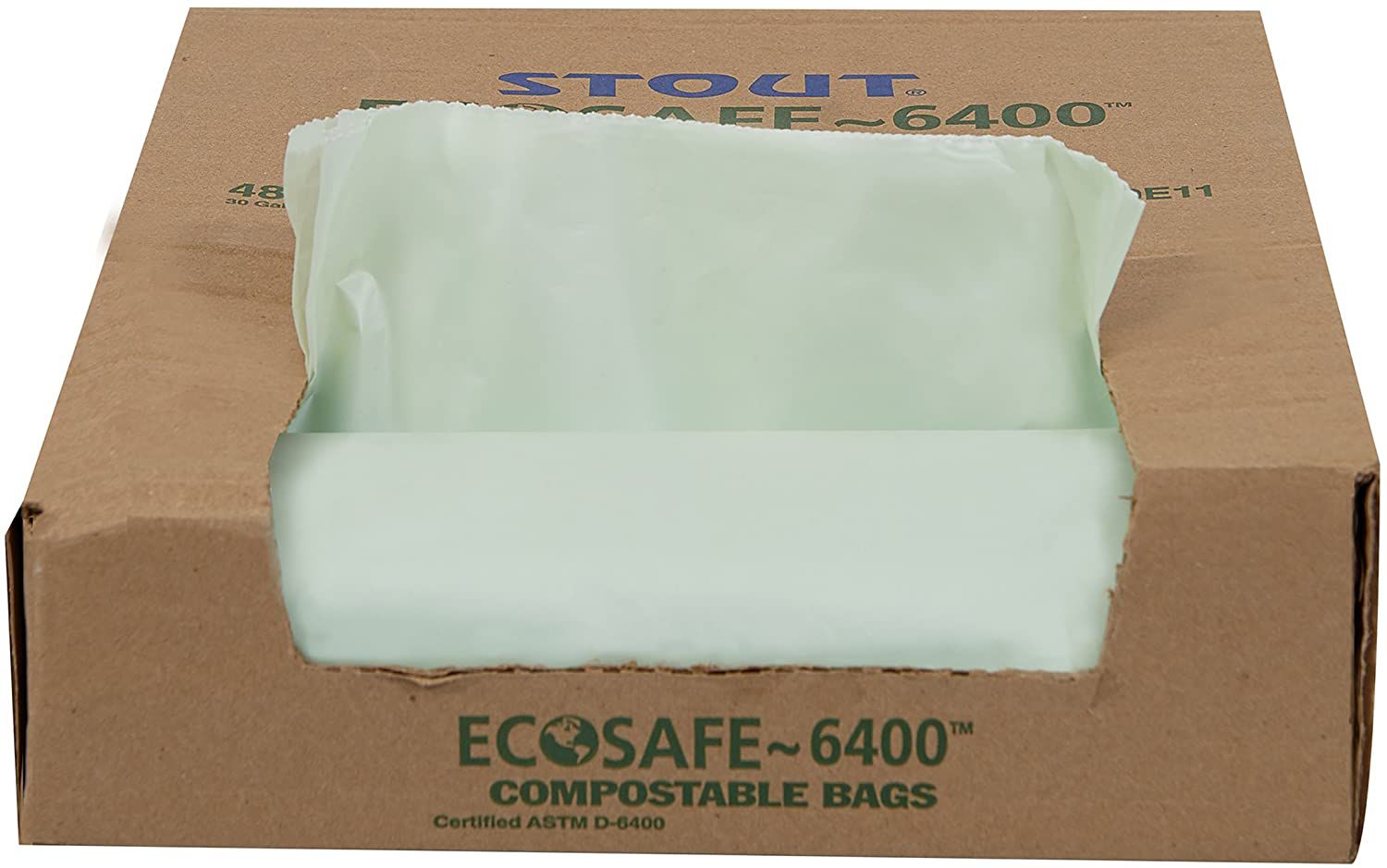结实的设想ecosafe - 6400可降解的袋子