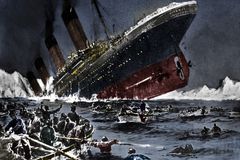 泰坦尼克号沉没
